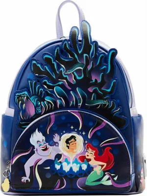 Produktbild von Loungefly Disney Die kleine Meerjungfrau Ursula Rucksack 26cm