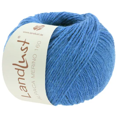 Produktbild von Lana Grossa Landlust Alpaka Merino 160 417 Blau 50g