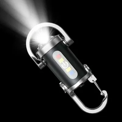 Obrázek produktu pro Mini USB dobíjecí LED svítilna, vodotěsná kempingová svítilna, malá přenosná svítilna, outdoorové vybavení