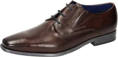Produktbild von Bugatti Herren Halbschuhschnürer Echtleder braun, Herren:42 EU