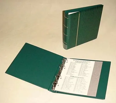 Produktbild von KOBRA-Münzenalben-Binder, leer Nr. FB rot