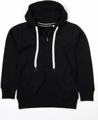 Produktbild von Mantis M83 | MenŽs Superstar Zip-Through Hoodie - Farbe: Black - Größe: M