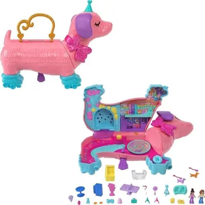 Immagine prodotto di Polly Pocket - Set di panenky - Psí párty - 4 roky+