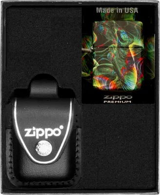 Produktbild von ZIPPO Feuerzeug PSYCHEDELIC SWIR DESIGN Geschenkset Nr. 3