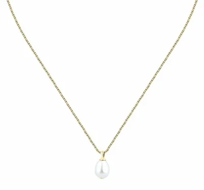 Produktbild von Vergoldete Halskette mit Sü ß wasserperle Perla SXU40 ( Kette, Anhä nger)