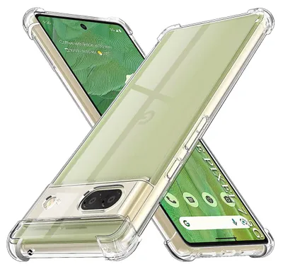 Produktbild von Techsuit Shockproof Back Cover Hülle für Google Pixel 7 - Transparent