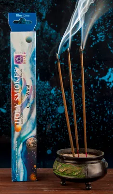 Immagine prodotto di Holy Smokes - Bastoncini d'incenso Clear Wind | Blue Line