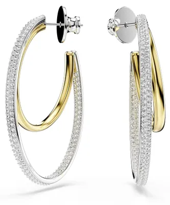 Immagine prodotto di Swarovski 5702400 - Hyperbola - Colore oro e argento - Orecchini