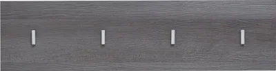 Produktbild von LineGD Garderobe Paneel rauchsilber.