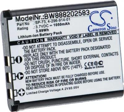 Produktbild von vhbw Akku kompatibel mit Sony WH-1000XM2 Wireless Headset Kopfhörer (1050 mAh, 3,7 V, Li-Ion)
