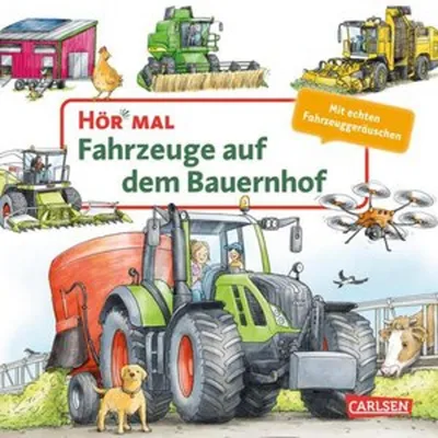 Obrázok produktu pre Carlsen Hör mal (Soundbuch): Fahrzeuge auf dem Bauernhof