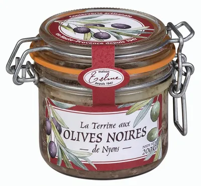 Produktbild von Terrine vom Schwein mit schwarzen Oliven Nyons AOP.