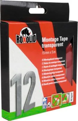 Obrázek produktu pro ROXOLID oboustranná páska 5 m transparentní 19 mm