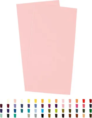 Produktbild von Sandras-Bastelladen Kerzen Verzierwachsplatten 2er Set - 200 x 100 x 0,5mm Apricot