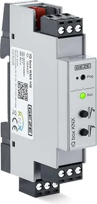 Produktbild von RWA-Steuergerät, IQ box KNX, 24V DC, Hutschienenmontage, Kunststoff