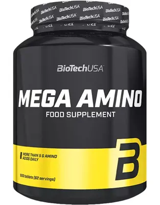Produktbild von BioTech USA Mega Amino 500 Tabletten