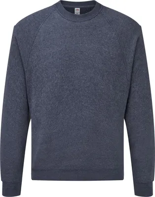 Obrázok produktu pre Fruit of the Loom – pánsky sveter „Classic“ s raglánovými rukávmi FK2837 (XL) (modrá farba)