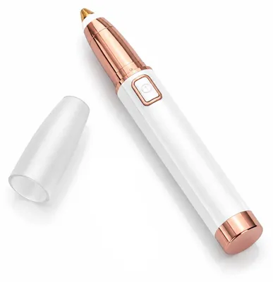 Produktbild von Augenbrauentrimmer Damen elektrisch, LED Augenbrauenrasierer für präzise Formgebung, schmerzfreie Gesichtshaarentfernung, USB wiederaufladbar