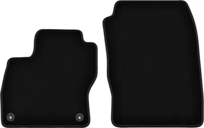 Immagine prodotto di Wielganizator Tappetini anteriori in velluto per Ford Focus MK3 (2010-2018, hatchback, berlina, station wagon) neri, set 2 pz, con fissaggi