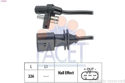 Produktbild von FACET 9.0759 Kurbelwellensensor Impulsgeber für BMW 3 Touring (E91)
