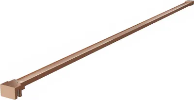 Immagine prodotto di Mexen supporto semplice per parete doccia 6-8 mm, rame spazzolato - 800-01-65