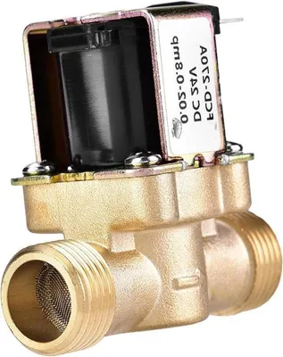 Obrázek produktu pro Elektromagnetický ventil G1/2, 24 V DC, z mosazi, pro regulaci vody