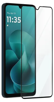 Produktbild von 1-Pack Motorola Moto G06 Displayschutzfolie - Gehärtetes Glas 9H - Super Qualität 3D