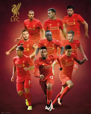 Produktbild von Liverpool FC - Mini-Poster - Fußball - Players 16/17
