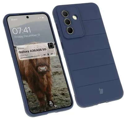 Obrázek produktu pro Ochranné pouzdro Bizon Case Tur pro Samsung Galaxy A36 5G / A56 5G v barvě tmavě modré