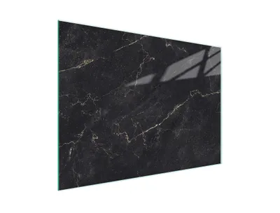Obrázek produktu pro Krájecí deska Krycí deska na sporák Multiglass krájecí deska 30x22 cm Marble Black