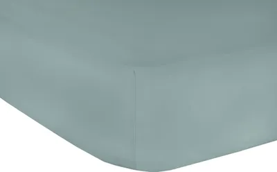 Produktbild von Mr.Sandman Elasthan Classic Topper Spannbetttuch Moos 160x200-210cm 220g/m²
