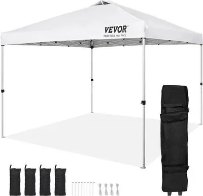 Immagine prodotto di Gazebo pop-up argentato 3x3 m per 6-8 persone