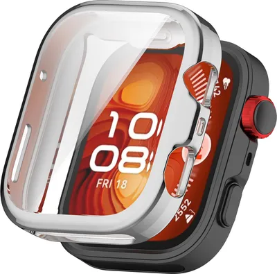 Obrázek produktu pro INF Huawei Watch Fit 4 Ochranné pouzdro z TPU s plným krytím stříbrný