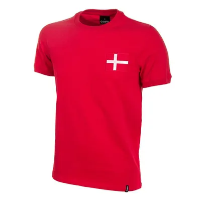 Produktbild von COPA Retrotrikot Dänemark 1970er rot M