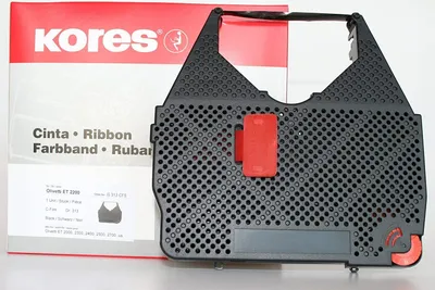 Produktbild von Kores G313CFS, ET 2000, 2200, Schwarz, Schwarz, Olivetti, 8 mm, 430 m