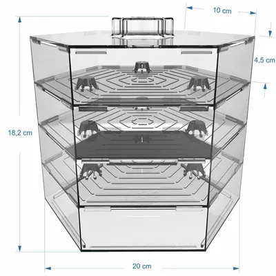 Produktbild von KEIMGERÄT KEIMBOX Sprossenbox Keimgarten, Keimbox Sauberes Früchtchen