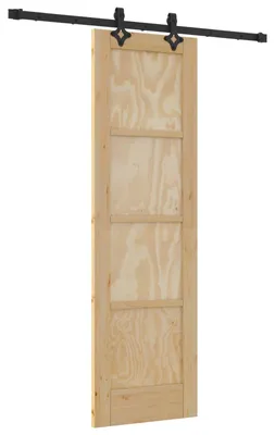 Obrázok produktu pre vidaXL Posuvné dvere ORKDAL prírodná farba 61 x 198,5 cm Masívne borovicové drevo