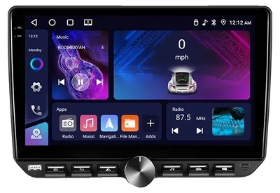 Zdjęcie produktu dla Radio samochodowe, rozmiar wyświetlacza, integracja ze smartfonem, tylko radio