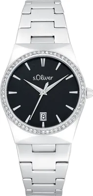 Produktbild von s.Oliver Damen Uhr Armbanduhr Edelstahl Silber 2034591