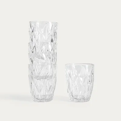 Produktbild von HOMLA LUNO Gläser, transparente, 4er-Set, 280 ml