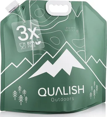 Obrázok produktu pre Nádoba na vodu, 10 l, bez BPA, hliníková, na kempovanie, outdoor