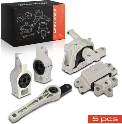 Produktbild von Frankberg 3x Motorlager+1x Getriebelagerlager+1x Drehmomentstützlager Links für VW Tiguan Sharan Audi Q3 Seat Alhambra