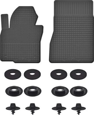 Produktbild von Vorne Fußmatten Gummimatten  Für: Smart Fortwo Ii (2007-2014)