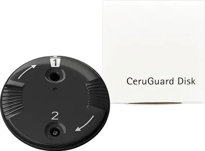 Produktbild von EWANTO CeruGuard Disk 8er Blister Cerumenfilter wie Phonak Cerushield Wax Guard EHA-001