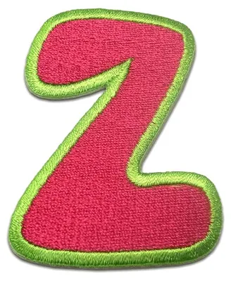 Produktbild von Buchstabe Z - 6.2x4.6cm: Alphabet Buchstaben Einzeln Auswählbar - Aufnäher, Bügelbild, Aufbügler, Applikationen, Patches, Flicken, Zum Aufbügeln