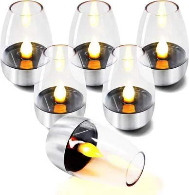 Image de Bougies LED solaires pour la décoration de jardin
