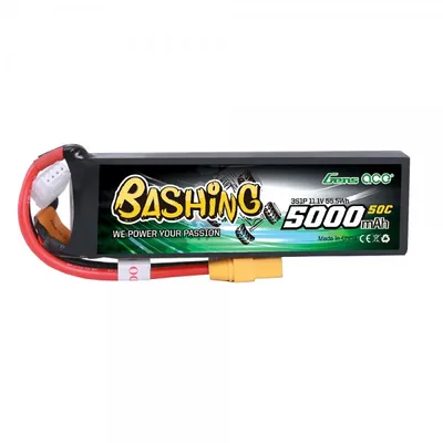 Produktbild von Gens Ace Lipo Akku 5000mAh 11.1V 3S1P 50C mit XT-90 Plug Bashing Serie