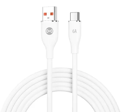 Zdjęcie produktu dla Kabel USB-C/USB-A Forever 1 m 6 A szybkie ładowanie