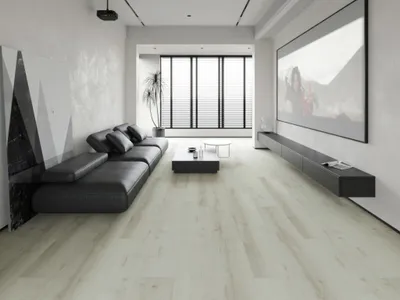 Produktbild von Timefloor | 2,922 m² | Weiß 7mm Vinylboden, Klickvinyl Landhausdiele Eiche Kokosweiß, Nutzungsklasse 23 33, Trittschalldämmung, Fussbodenheizungsgeeignet, Feuchtraumgeeignet, Strukturierte Oberfläche mit Viertelfase