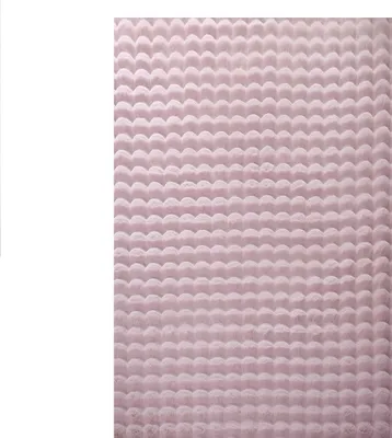Produktbild von Villa Möbel Ambivia Wohnzimmer-Teppich, Fell-Teppich, Plüsch, Einfarbig, Weich, Farbe:Rosa, Grösse:80x150 cm